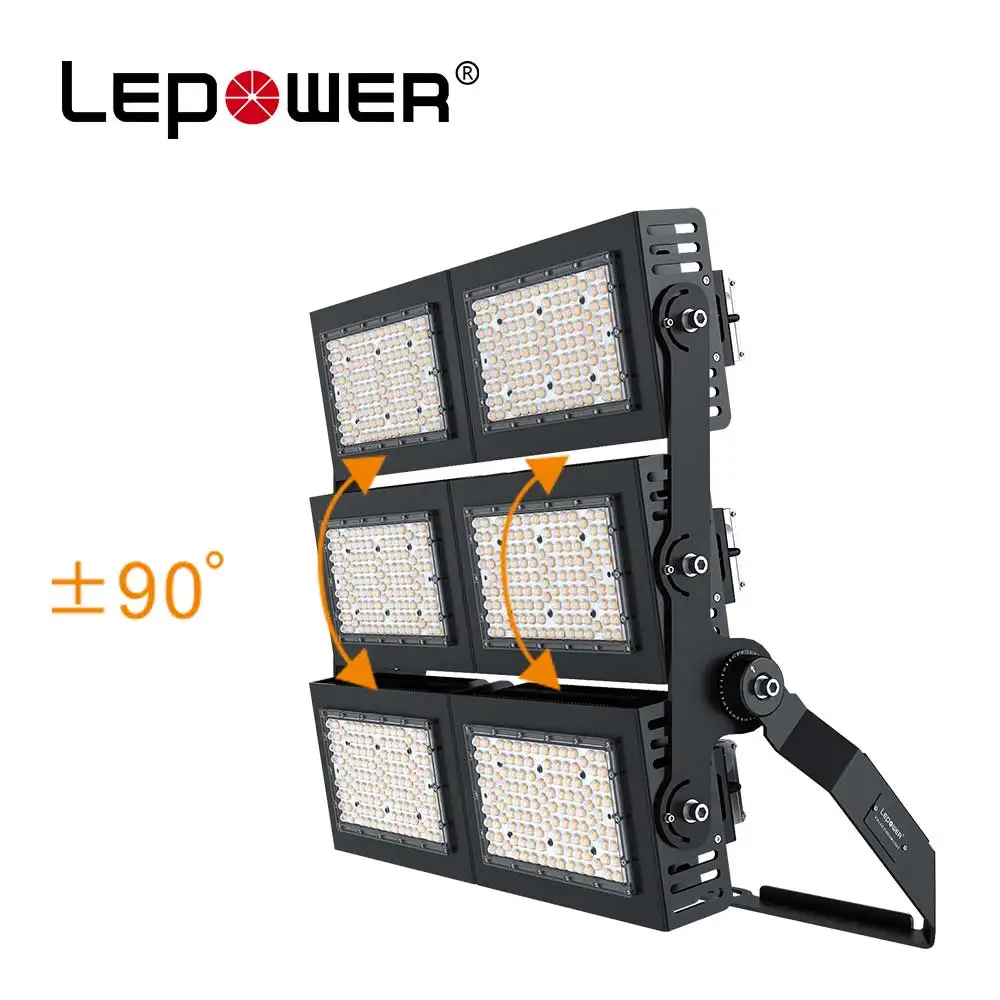 ISO9001 Good quality stadium lighting floodlight for bridge lighting 30w sports stadium flood exterior 1200W stadium light