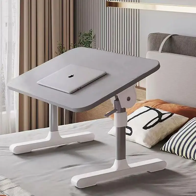 Study Notebook Table Portable Standing Desk Leather Surface Laptop Desk Laptop Computer Lap Desk