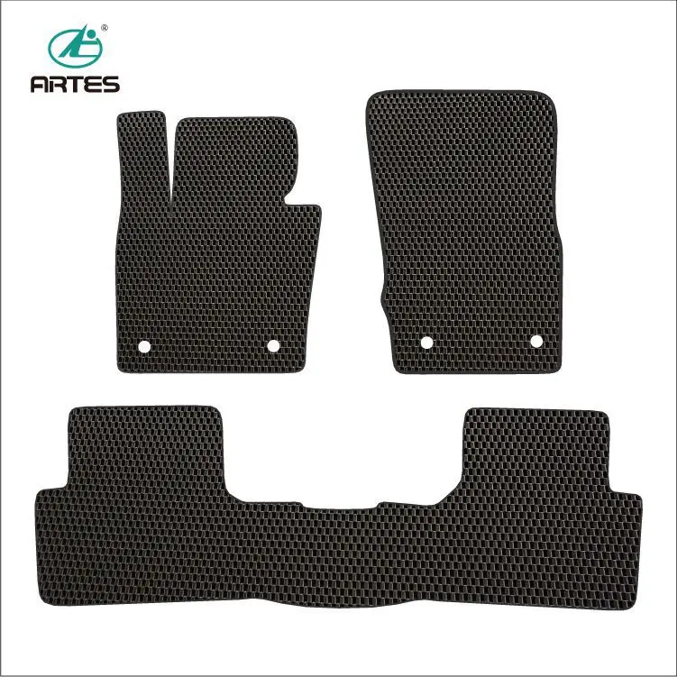Factory Price Black  Full Protection Car Accessories Gray Full Set All Weather Floor Mat for Volvo