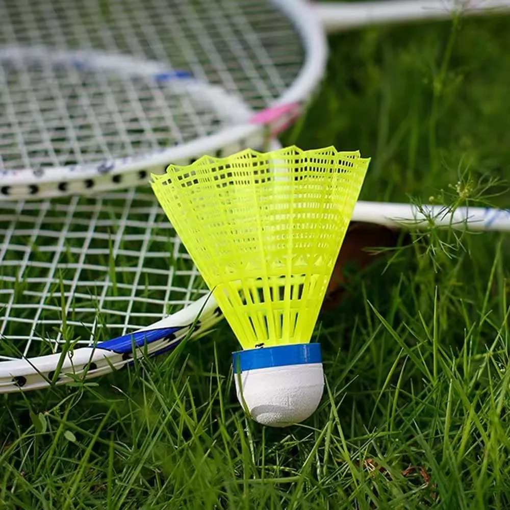 China Manufacture High Quality Nylon Badminton Cheap Badminton 6pcs per Barrel