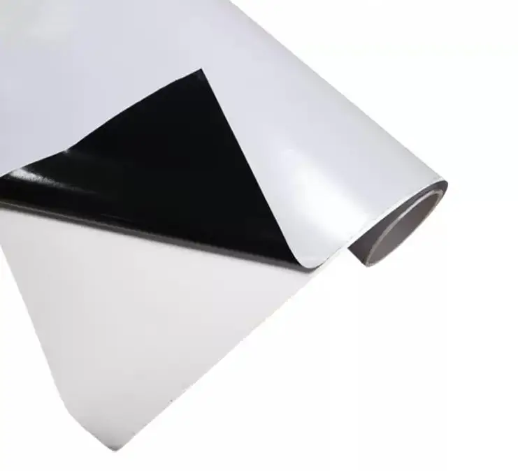 100 микрон 140 gsm водонепроницаемый белый съемный самоклеящийся виниловый рулон
