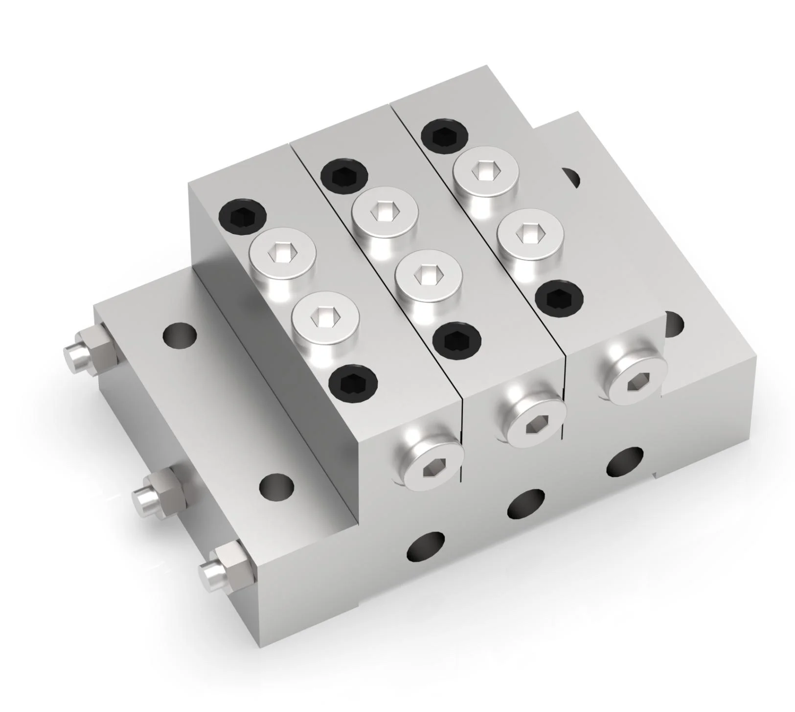 CISO  VSP 3 pieces Distributor valve Grease Dispenser For Progressive Lubrication System