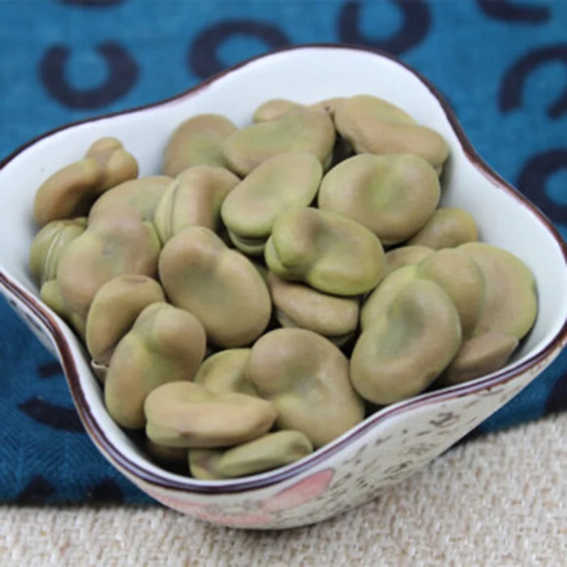 Коричневые Широкие бобы, сушеные высококачественные Широкие бобы зеленого цвета