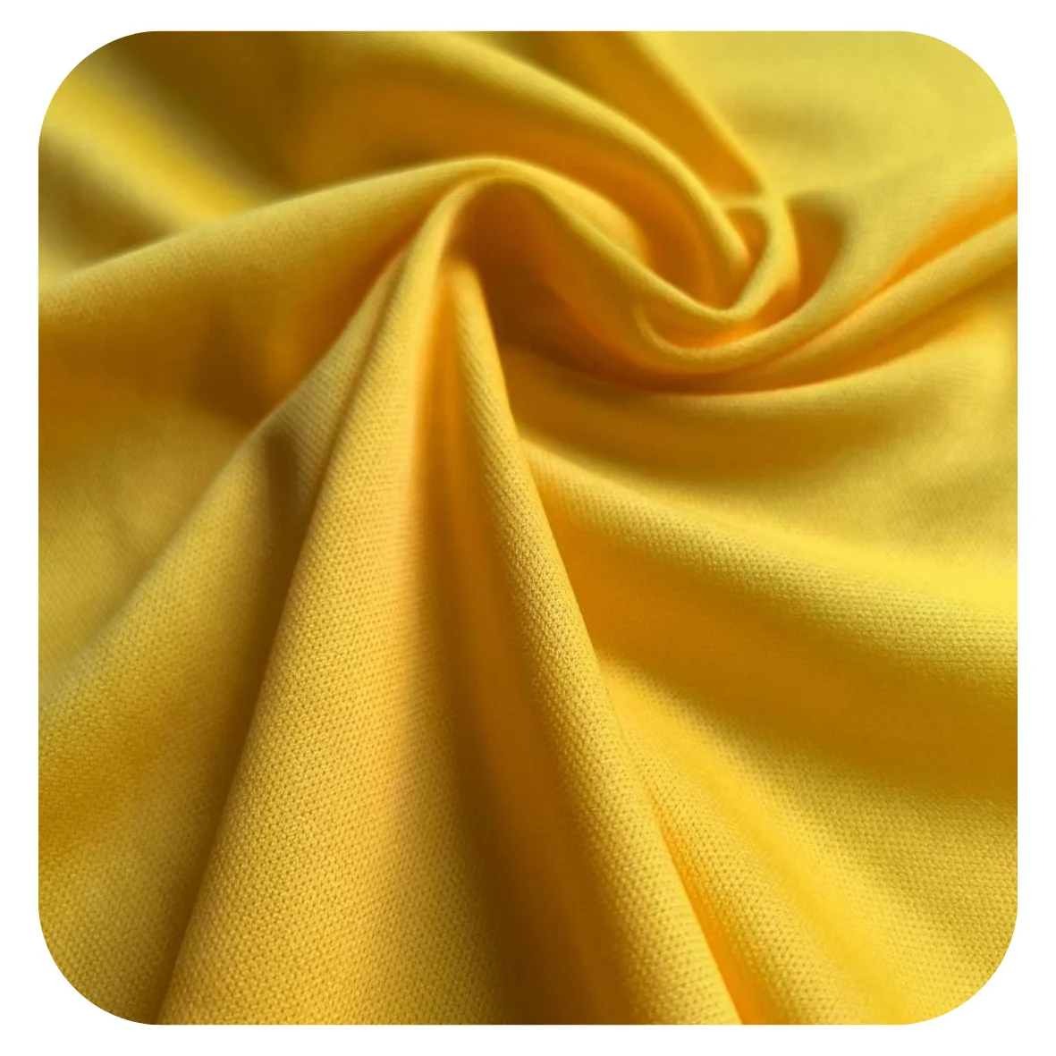 MY Knit Factory  100% Polyester 75D/36F Interlock  Fabric  Polyester Knitting Fabric Plain Fabric for Sportswear and T-shirts
