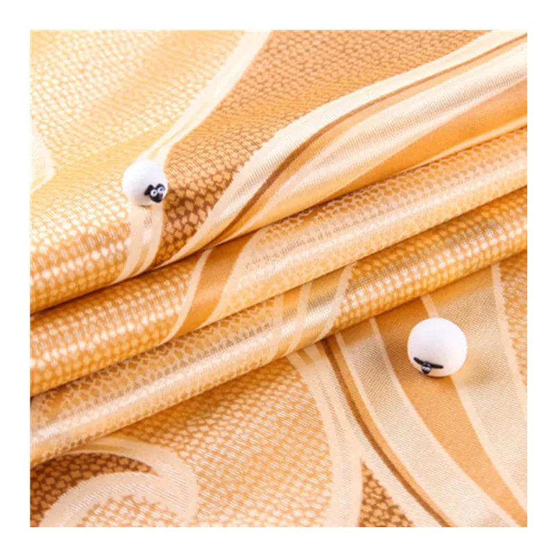 Classic retro style pigment printing flimsy fabrics odorless healthy lifestyle mattress fabrics