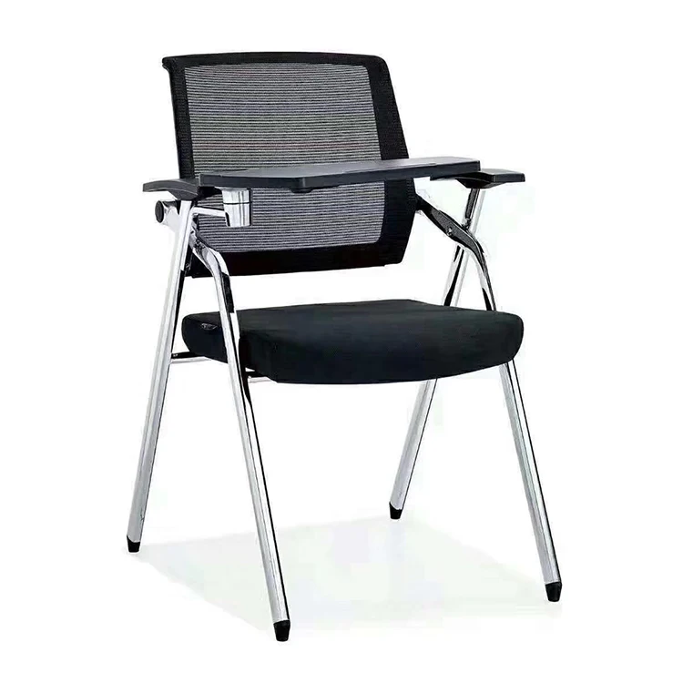 Manufacturers Folding Movable Multifunctional School Nesting Seat Training Chair with Writing pad with Wheels