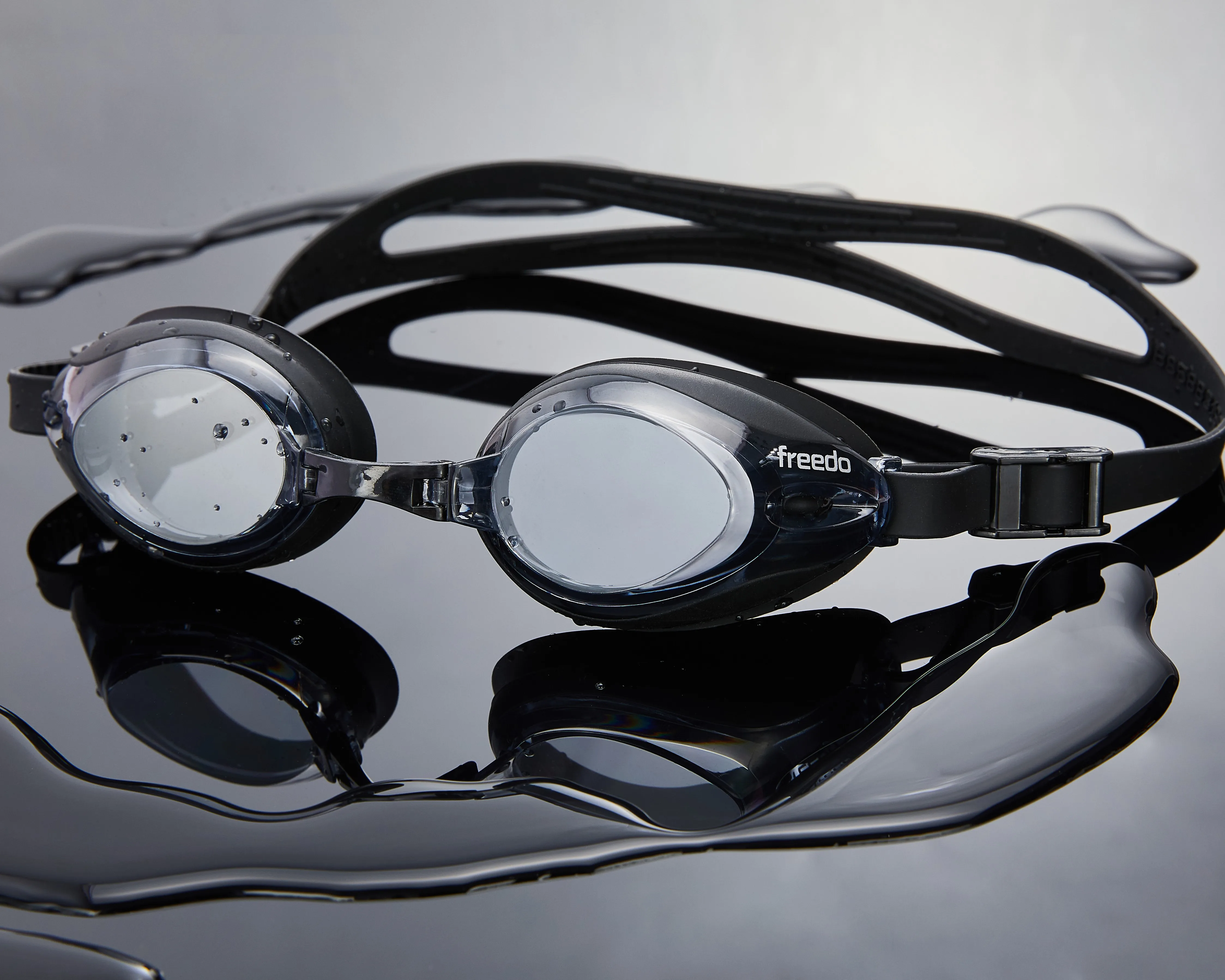 wide vision hydrodynamic lenses soft silicone anti fog smart swim goggles