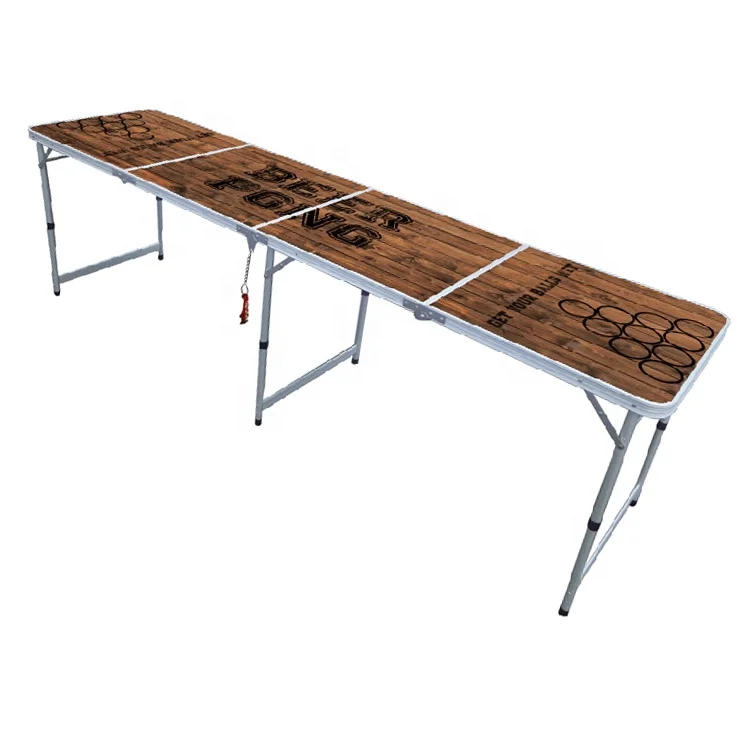 Konford OEM  custom made beer pong table glow in the dark beer pong set led light die beer pong electronic beerpong led covering