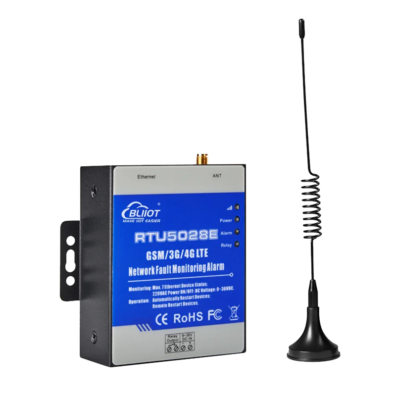 4G/Ethernt network disconnection monitoring terminal connected to Scada system RTU5028E