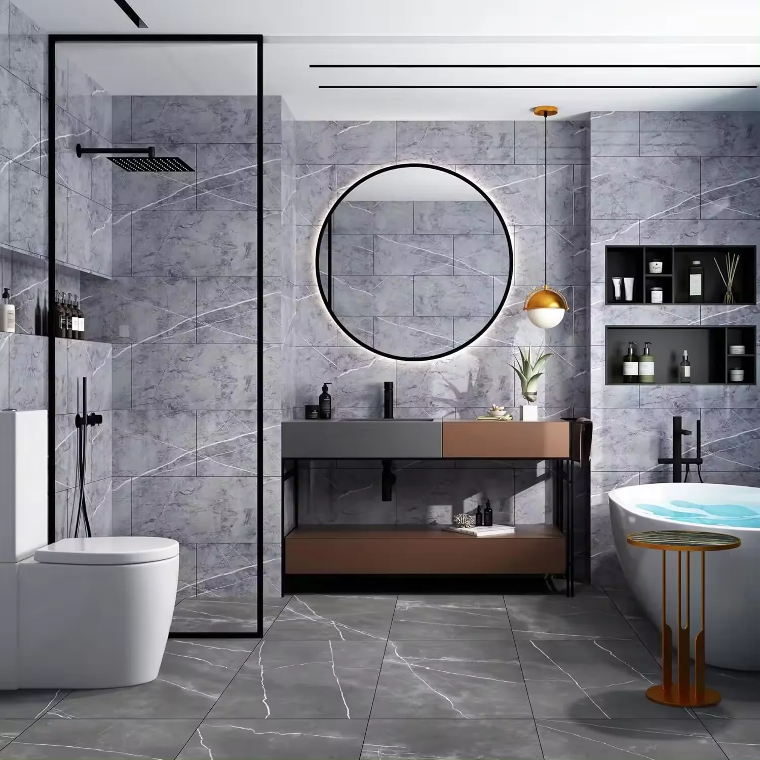 Butterfly Sticker Mosaic Peel Stick Home Foam PE Wall Glue 300*300mm Tile Wallpaper 3D Items for Wall Decor Paper Material