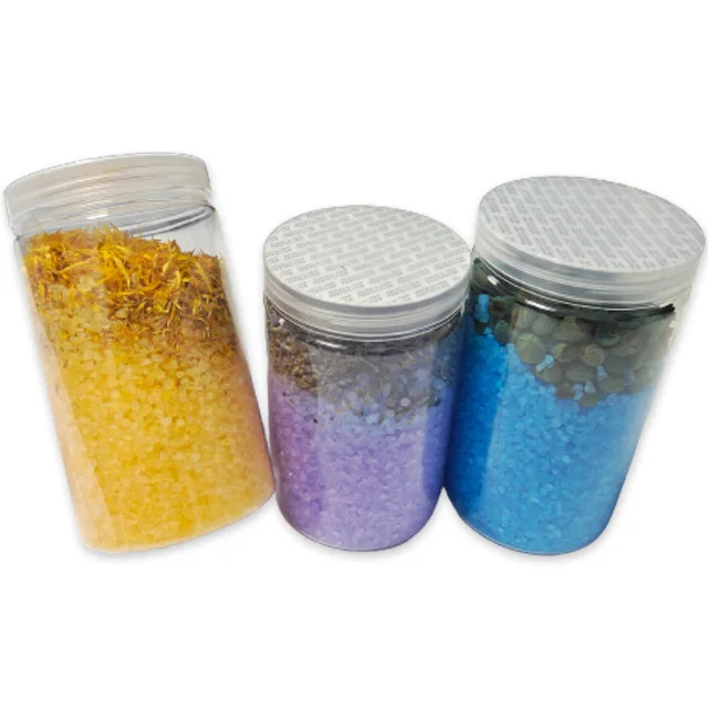 Wholesale OEM ODM Customised Natural Organic Spa Floral Essential Oil Crystal Salts Dry Flowers Bath Salts