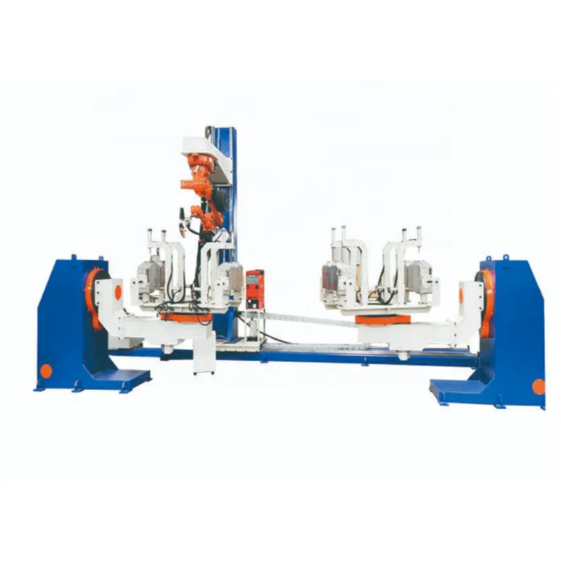 Steel frame beam Industrial Robot Welding System automatic robotic seam welder