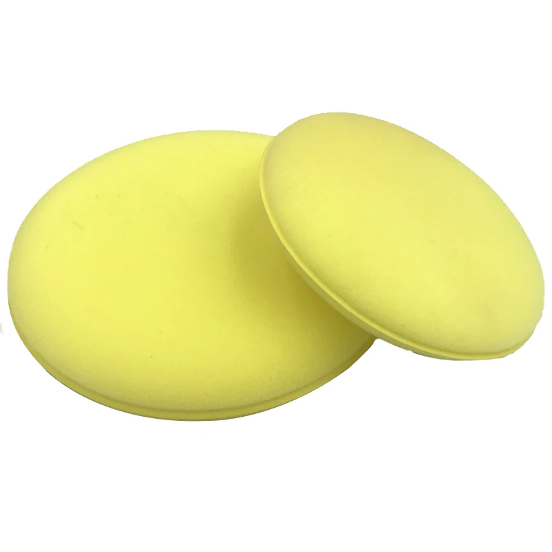 DH-A4-8 Round Microfiber Applicator Car Waxing Polish Cleaning Sponge