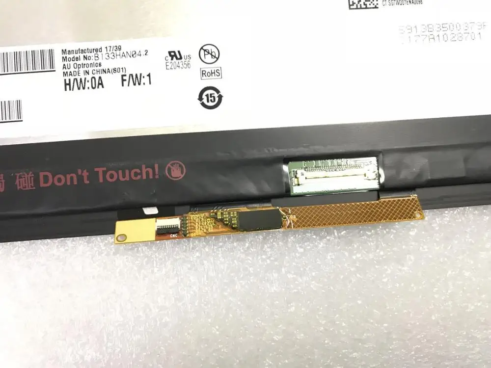 13.3 FHD LCD Touch Digitizer Replacement Assembly for HP Spectre X360 13-AF Series Laptop LED Display Assembly replacement