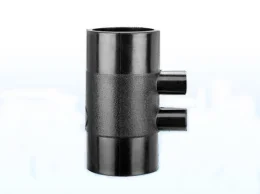
HDPE plastic geothermal nine way tee pipe fittings 