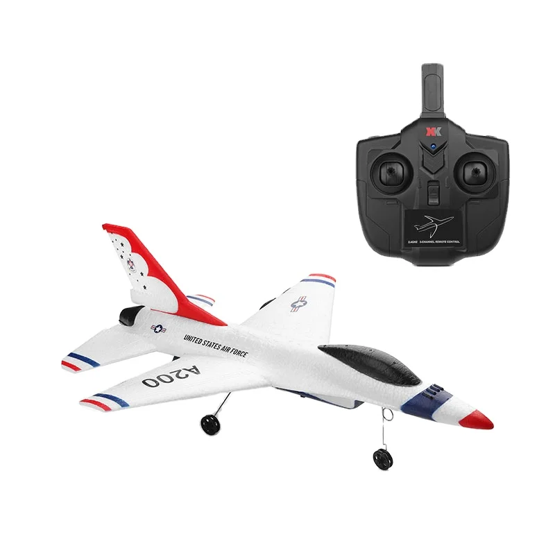 New RC Plane 2.4GHz Radio Control Six-axis Gyroscope Two-Channel Fixed-Wing Remote Control Airplane