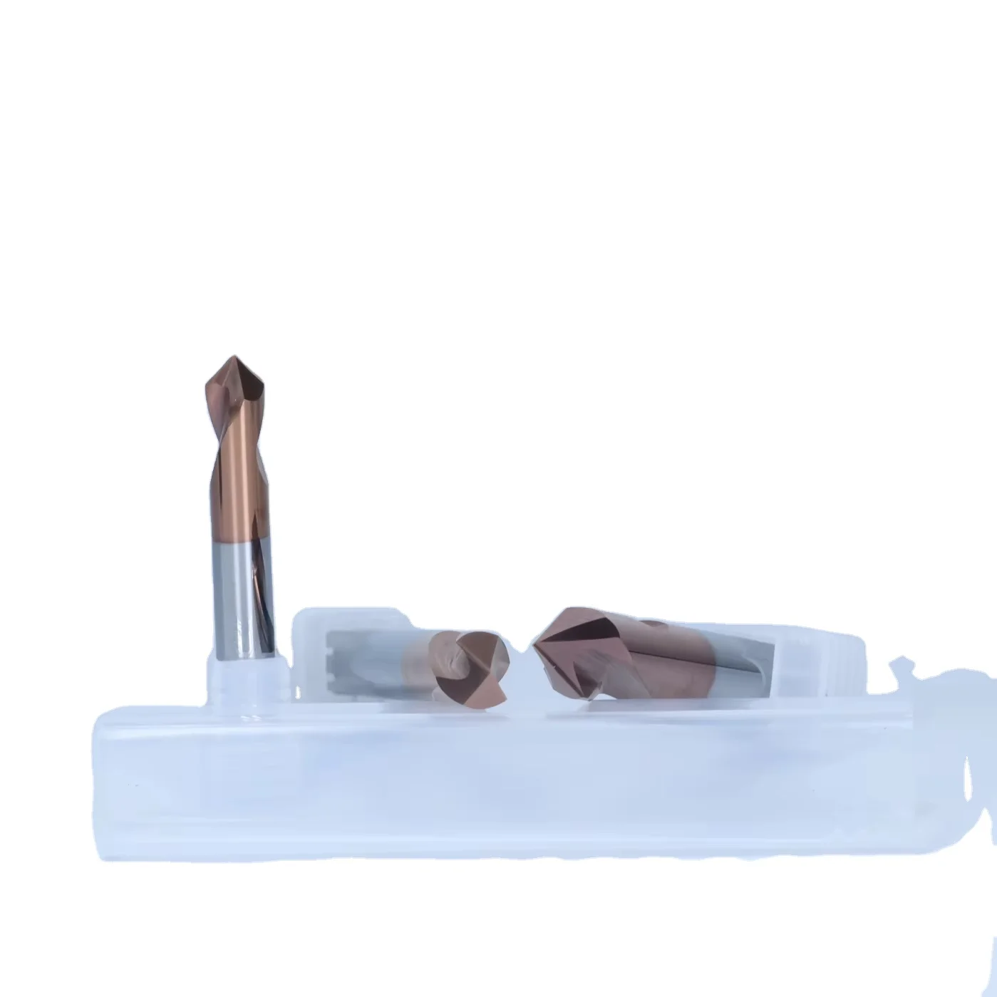 in Stock 65 Degree Tungsten Steel End Mill Coated Chamfering and Centering Drill High-Speed Tool for Milling OEM Supported
