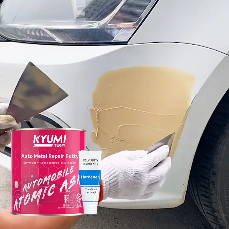 KYUMI Good adhesion and high quality car repair auto poly putty