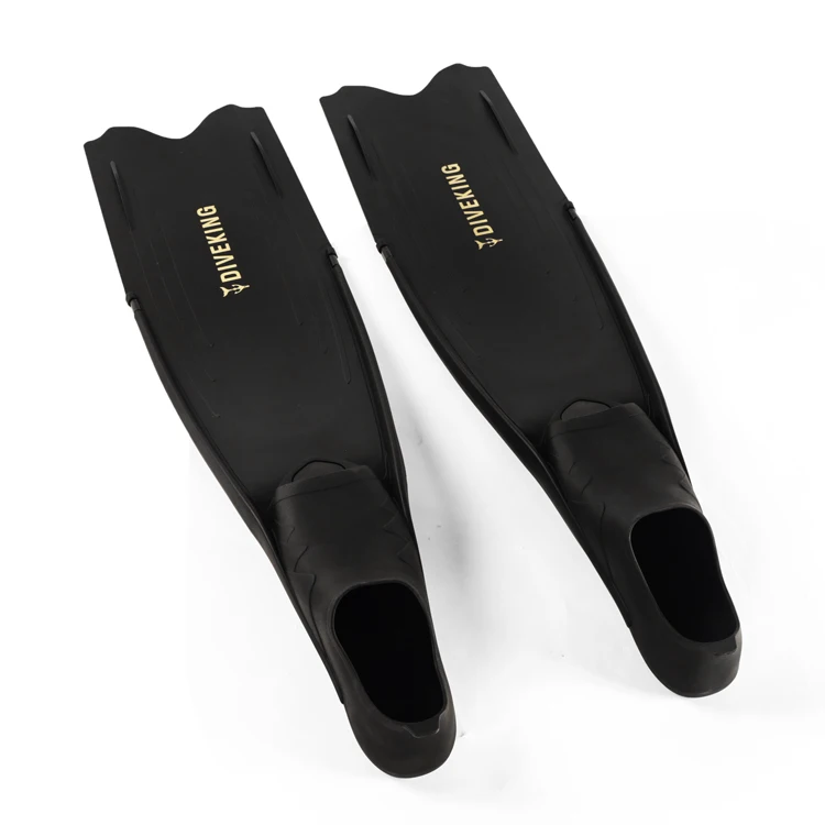 2021 custom high quality TPE+PP fin for adult diving long blade fins