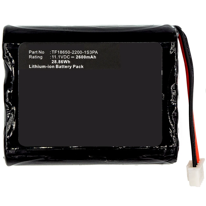 Battery for Marshall Stockwell TF18650-2200-1S3PA 11.1V/mA