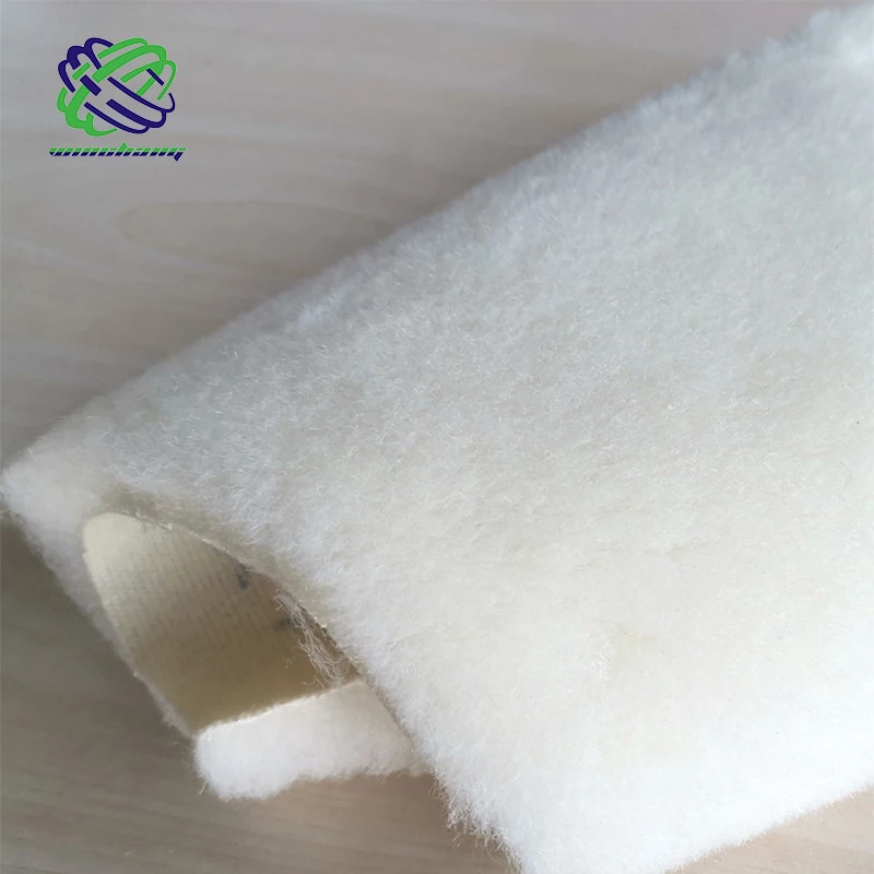 100% merino wool plush knit wool fabric for shoes boots lining/polishing/wool pad
