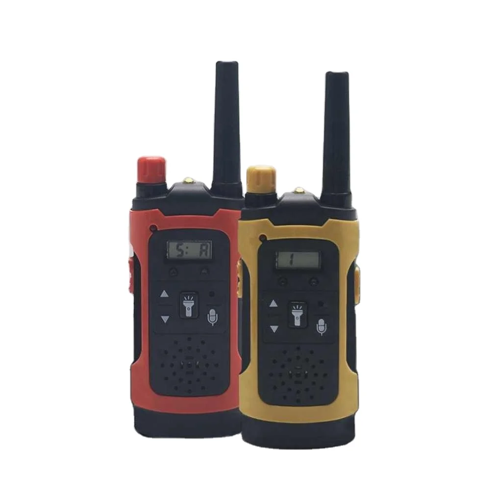 Мини-80-100 м детская иди и болтай Walkie Talkie s игрушка ребенок электронный радио голосовой домофон открытый ЖК-дисплей