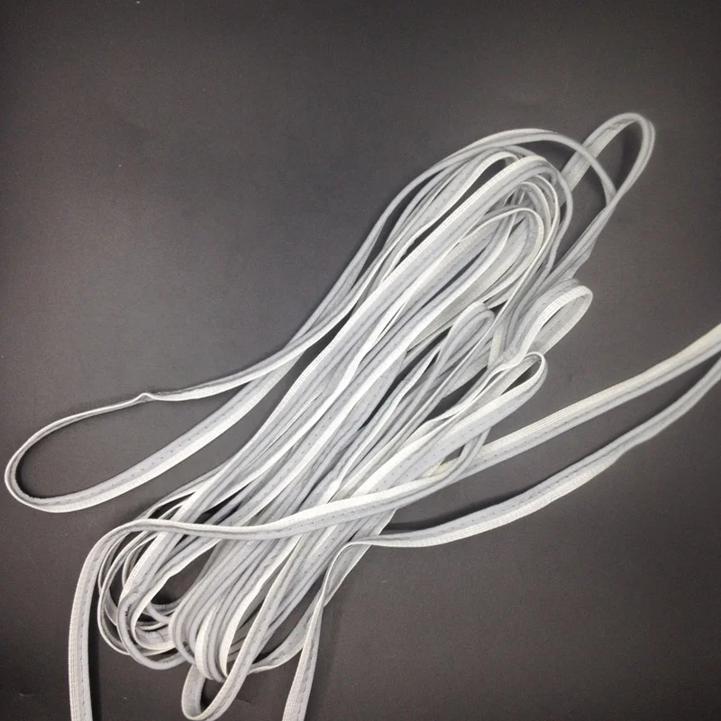 High Visibility Silver Reflective Piping for Bags,Garments