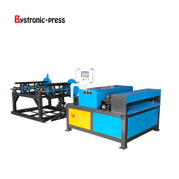 Double Electric Decoiler Duct Manufacture Auto Line With Factory Price