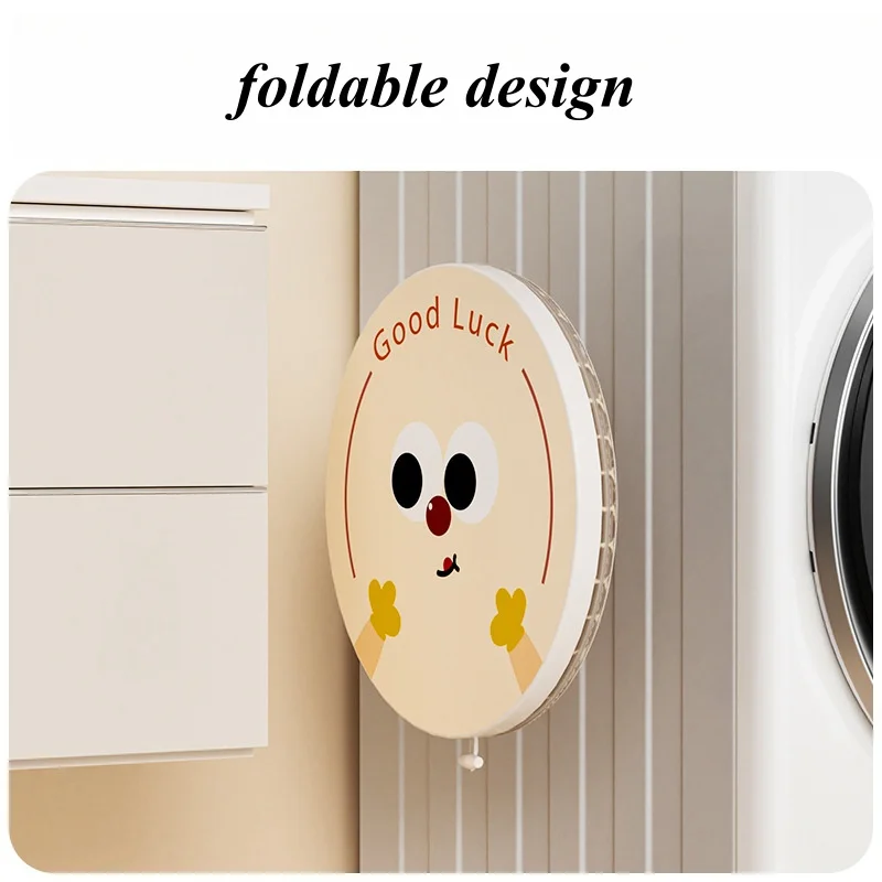 household cute design large capacity foldable Mesh Pop Up dirty laundry basket with with wide opening