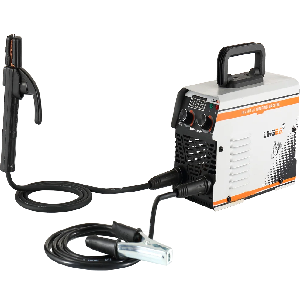 LINGBA 1 Pcb Board Inverter 110v 220v manual metal arc welder Arc Mini Mma 250 Welding Machine