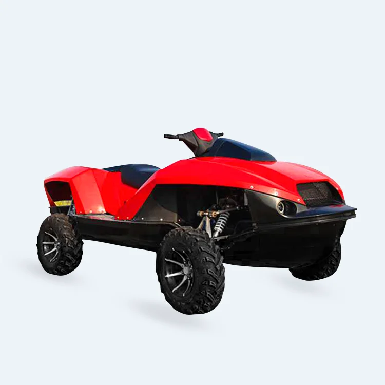 Supports Customization China Leading Brand Hison Quad Ski Amphibious Amphibious Vehicle Motorboat