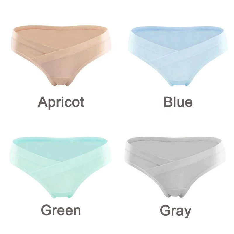 
U-Shape Low waist big size maternity pants women underwear cotton stomach lift triangle bottoming underwear women panties 