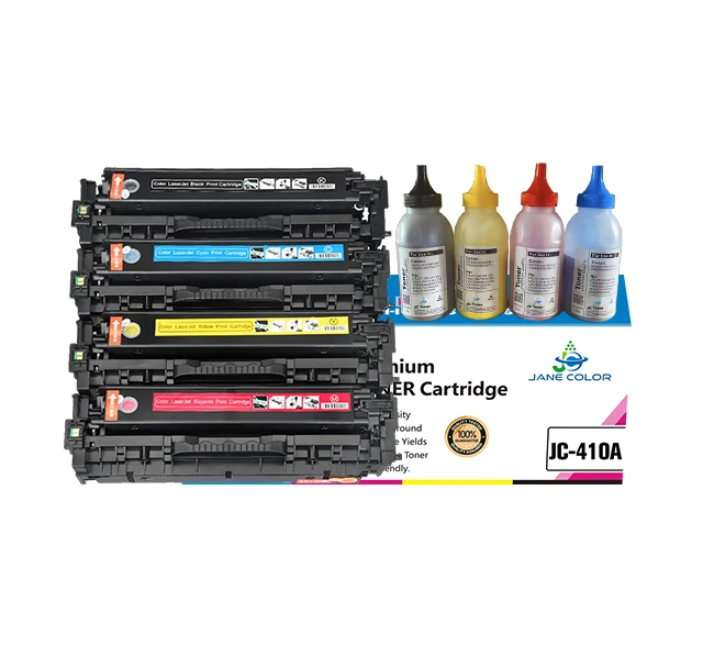 JC Toner For HP Toner CF410A CF411A CF412A CF413A Use For LaserJet Pro M452dw 452dn 452nw MFPM477fnw fdn fw M377dw China Toner