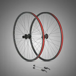 Wholesale Alu Alloy 27.5er 29er mtb bicycle wheelsets carbon hub 32 holes mountain bike wheels