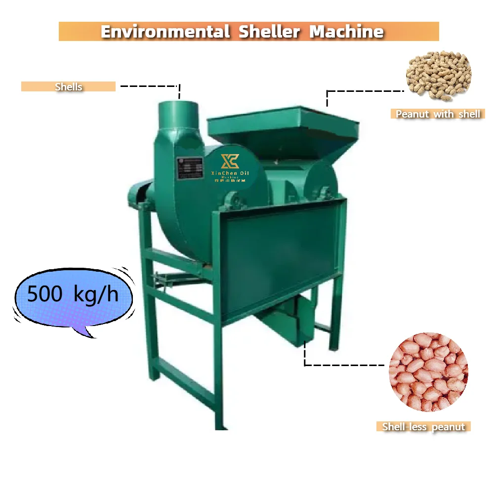 Peanut Shell Removing Machine Groundnut sunflower seed hulling peel peanut sheller machine