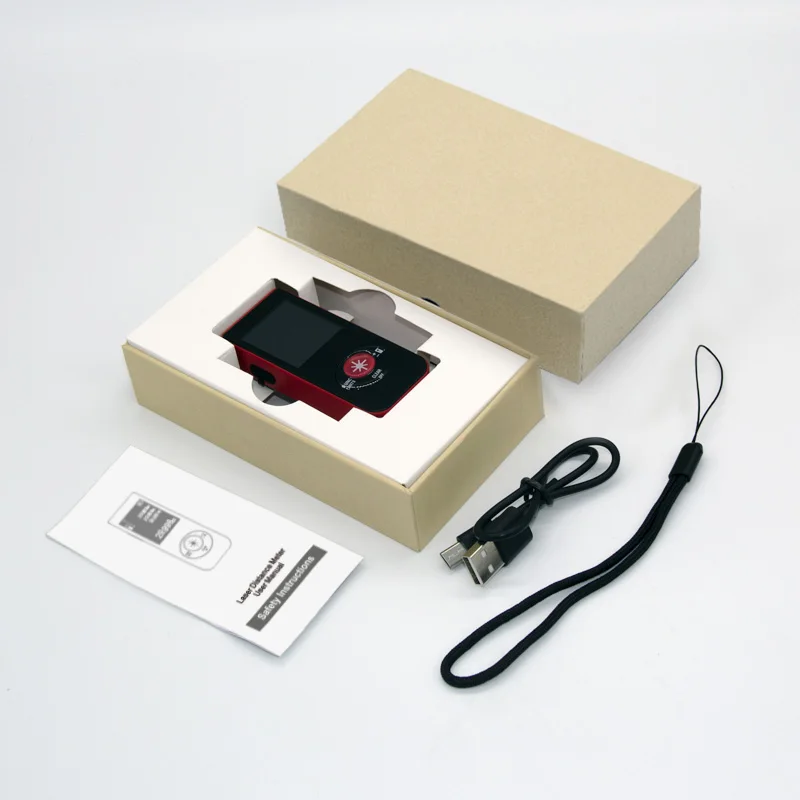 
China Factory Supply Mini Digital Laser Range Finder Angle Measure Tool Portable Laser Distance Meter 