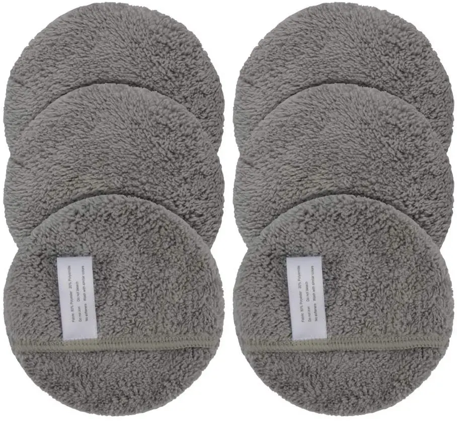 2021 New Microfibre Makeup Remover Pads Reusable Face Skin Care Pads