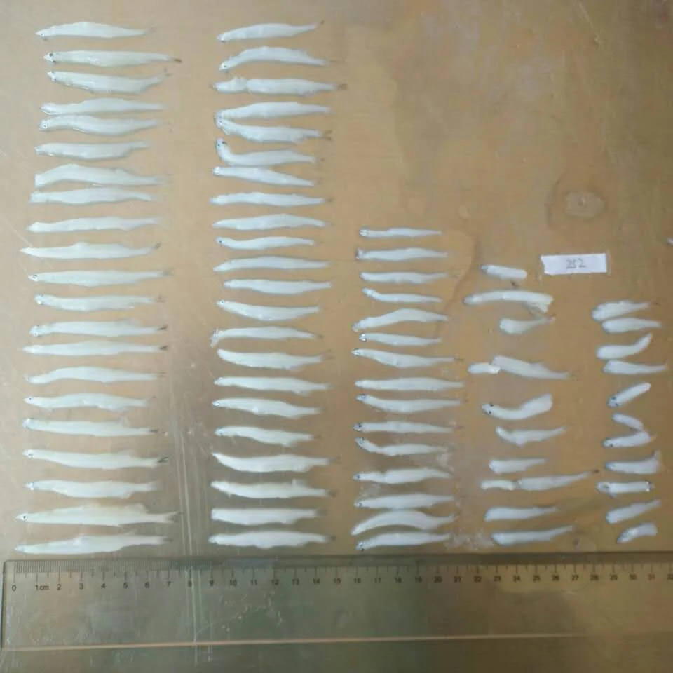 Factory Direct Sale Chinese Frozen Landing 2-4cm Silver Fish New Frozen Silver Fish