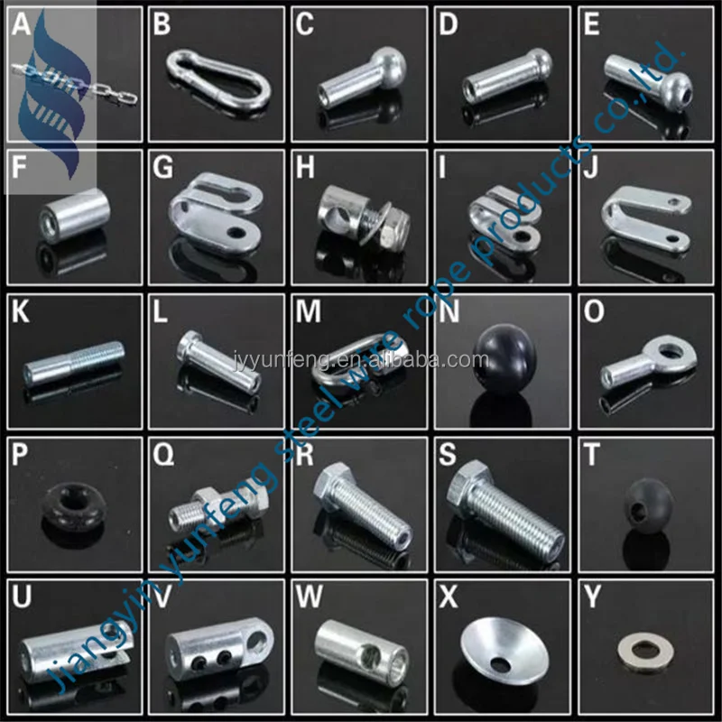 Commercial use Gym Cable Wire Rope Heavy Duty Steel Cable Replacement Part for Gym Fitness Cable Pulley Accessories 1/8' 3/16'