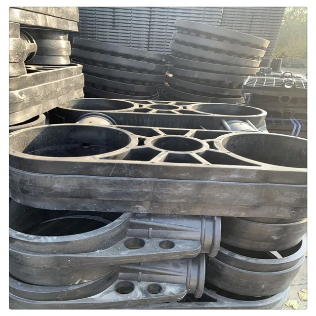 Плавающая рыбоводческая клетка кормушка сетка HDPE кронштейн в открытом море 450