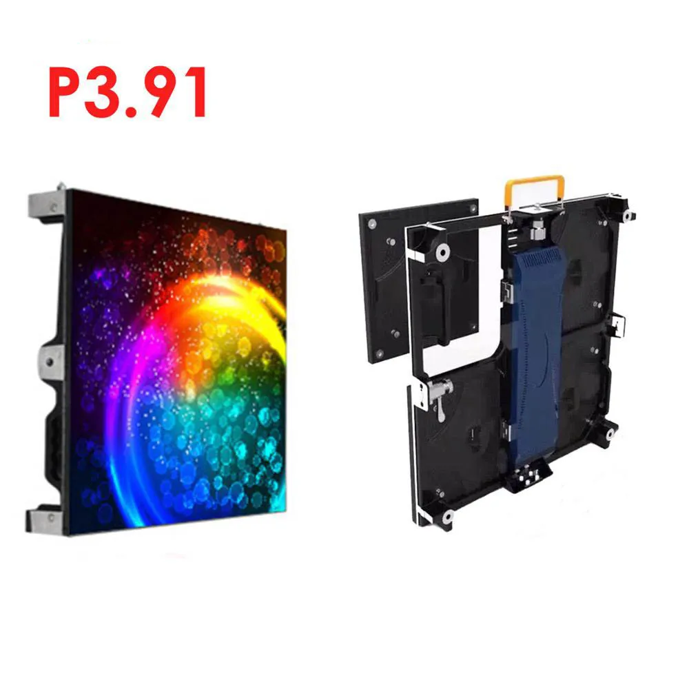 500mm x 500mm Stacking Installation Led Screen Indoor Outdoor Use P3.91 P4.81P2.6P2.976 Rental Led Display