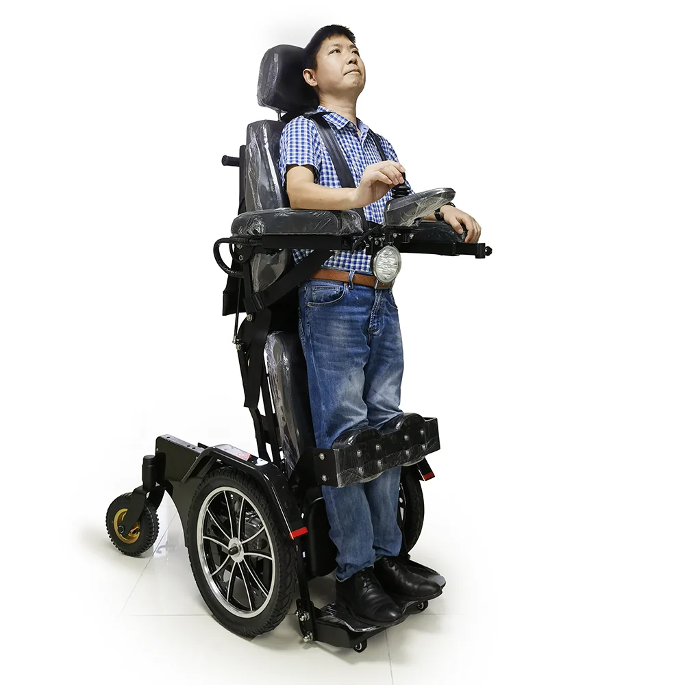 HEDY MEW05 CE Power Electric Stand up Standing Lie Down Drive Leg Adjustable Wheel Chair Wheelchair for the Handicapped Disabled