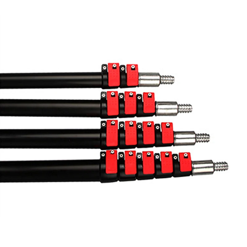 Wholesale customized 20ft 6m water fed poles brush carbon fiber telescopic pole tube for window glass cleaning