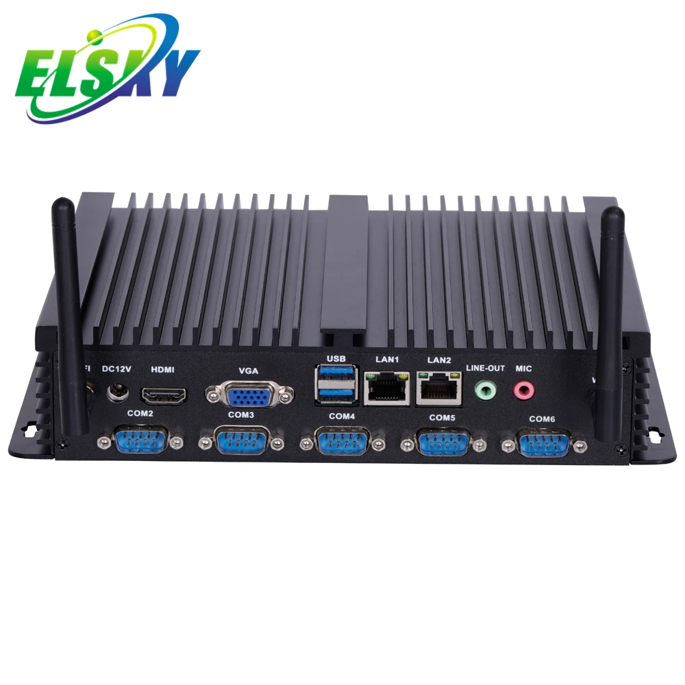  Дешевые товары из Китая J1900 Quad Core 2COM rs485/rs232 LPT HD-MI VGA промышленный