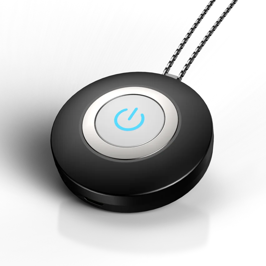 2020 New Trend UVA+UVC USB Portable Personal Room Air Freshener Wearable Necklace Pendant Air Purifier