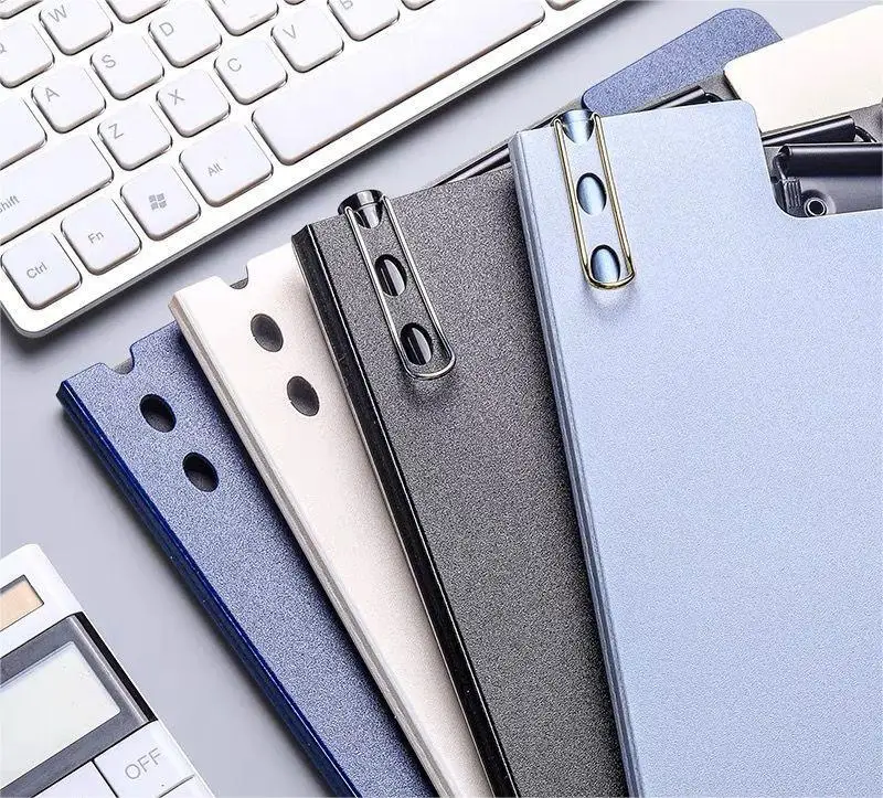 Wholesale A4 Foldable Clip Board PP Double Sided Nursing Clipboard With Pocket Board Clip For School Hospital Office Supplies