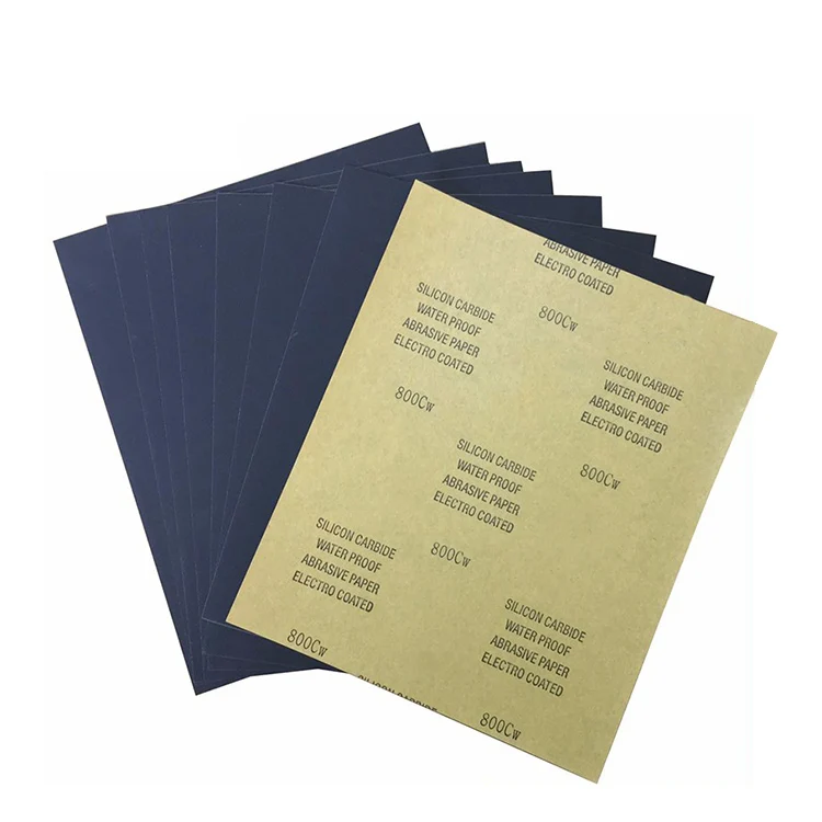 Hot Sale Silicon Carbide A4  9inch *11inch 230*280mm wet and dry Waterproof Sandpaper for polishing machine