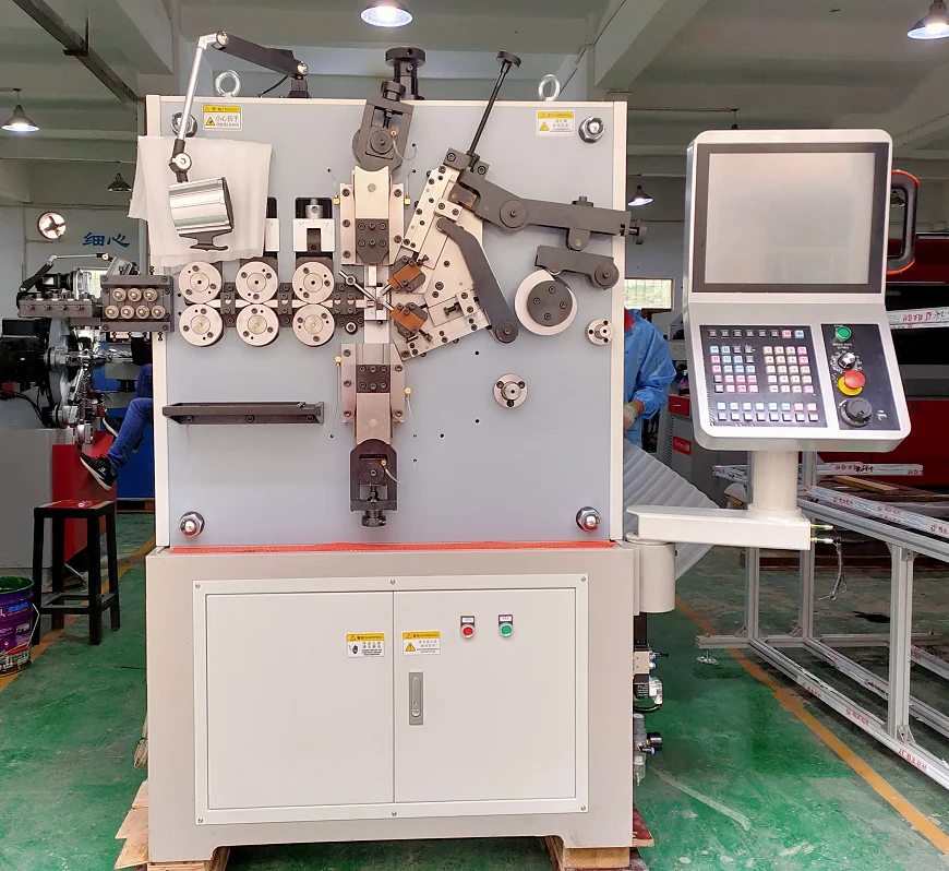 Bicycle compression spring making equipment  5 Axis Compression Spring making Machine