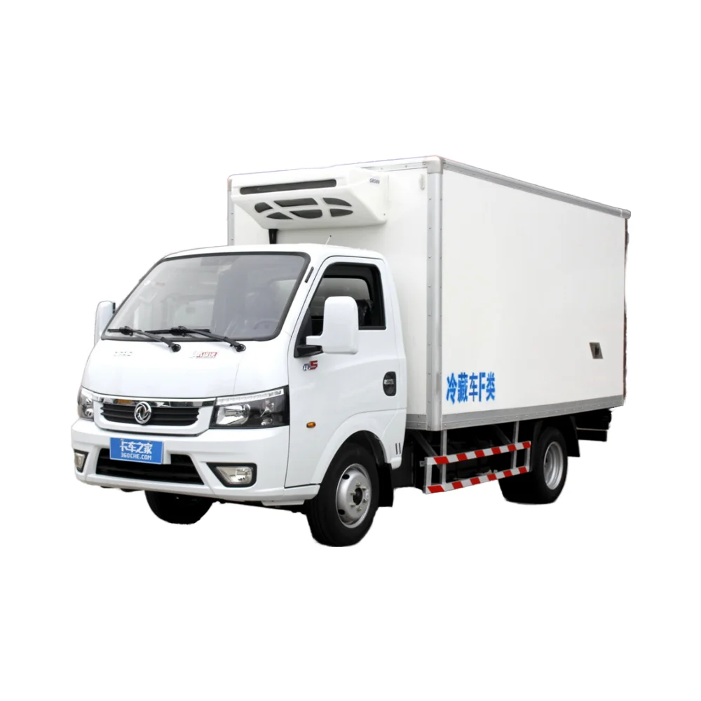 Новый грузовик рефрижератор Dongfeng Tuyi T5 2.3L 95hp 3 7 m Однорядный
