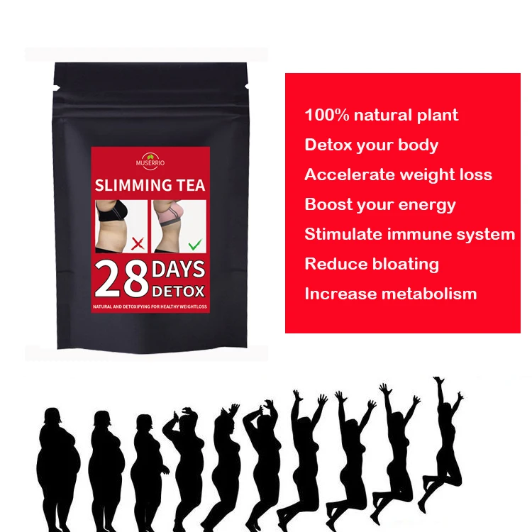 custom logo natural detox fit strong bag slim diet weight loss slim tea